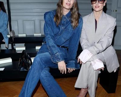 Арно не мог оторвать взгляд от Водяновой Родригес вышагивала по подиуму с именем Роналду на груди звезды Недели моды в Париже